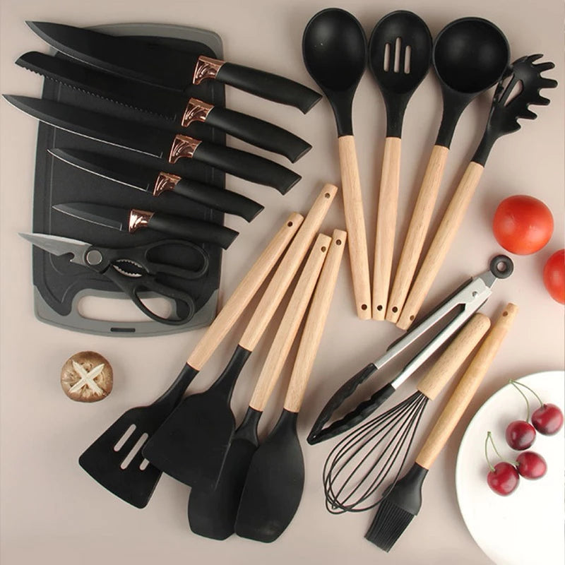 Kit 19 Pçs De Cozinha - Jogo Completo + Frete Grátis